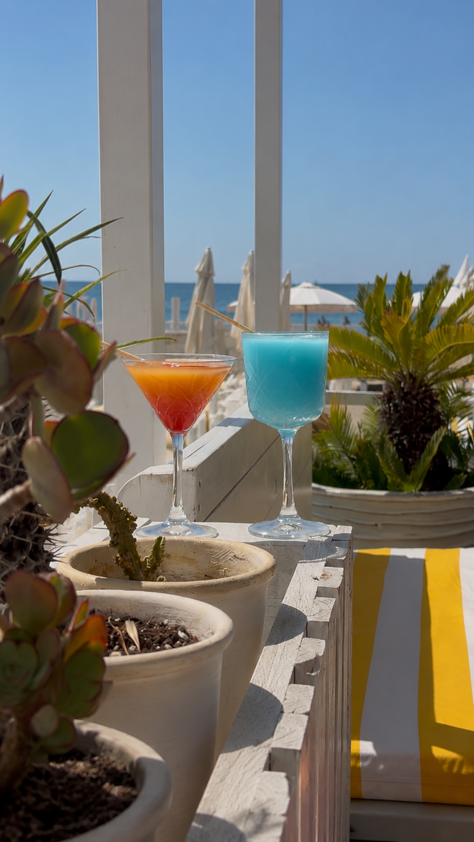 plage privée cap d'agde - plage l'infini - cocktails