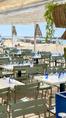 Restaurant Plage L'Infini Cap d'Agde